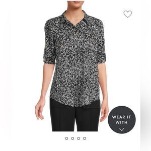 Karl Lagerfeld Graphic Blouse